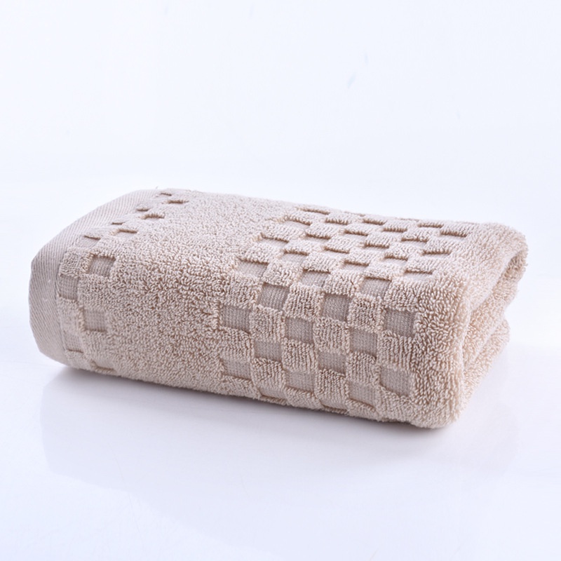 Khăn Tắm Cotton Siêu Thấm Hút Nhanh Khô Mềm Mại Họa Tiết Kẻ Sọc