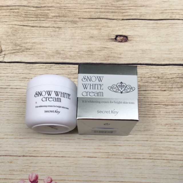 Kem trắng da Snow White Cream Secret Key