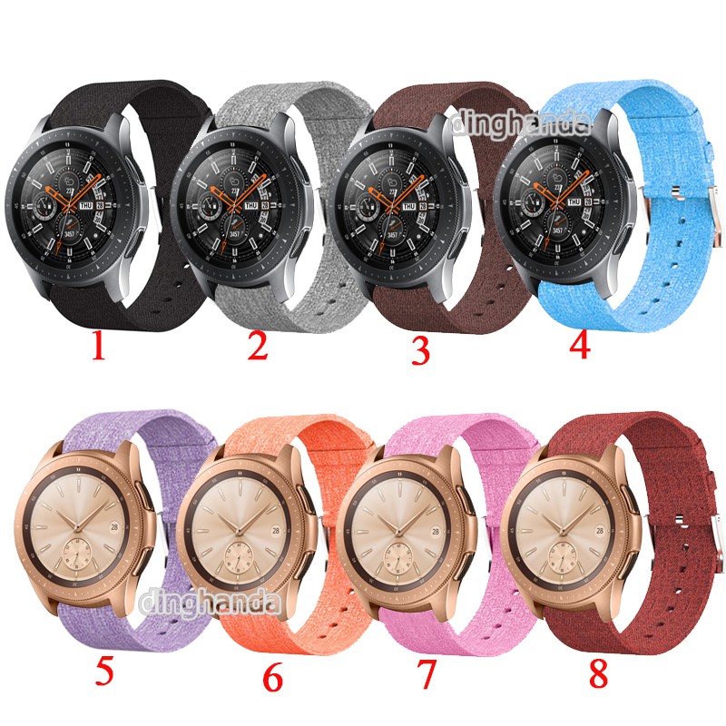 Dây đeo thay thế chất liệu vảu phong cách cổ điển cho đồng hồ thông minh Samsung Galaxy