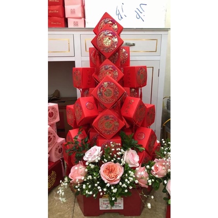 ✅Giá Rẻ Vô Địch✅Com bo 100 vỏ hộp rồng đỏ 8 * 8