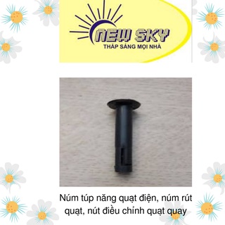 Núm túp năng quạt điện, núm rút quạt, nút điều chỉnh quạt đứng quay (Giao màu ngẫu nhiên)