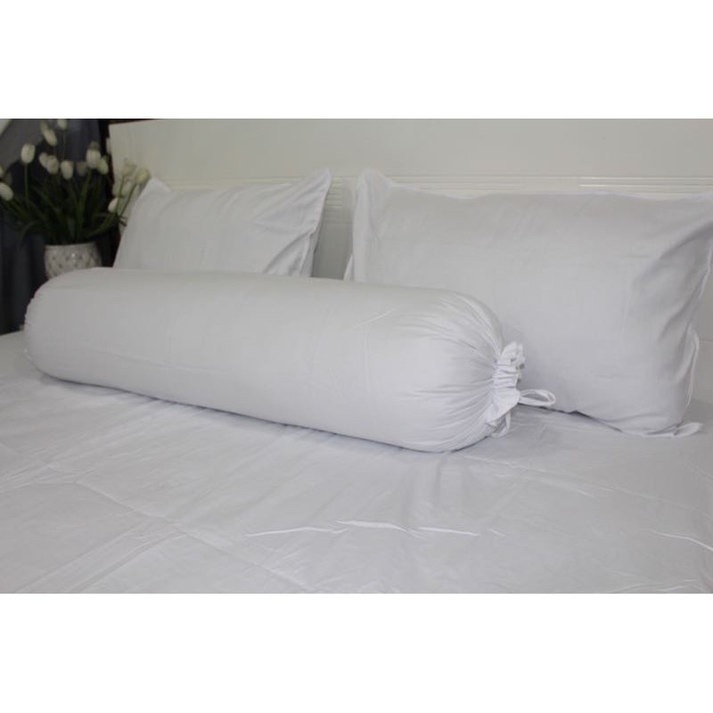 Bộ Drap giường Cotton trắng (kích thước 1m6*2m*20cm/ 1m8*2m*20cm) + 2 vỏ gối nằm Ánh Sao