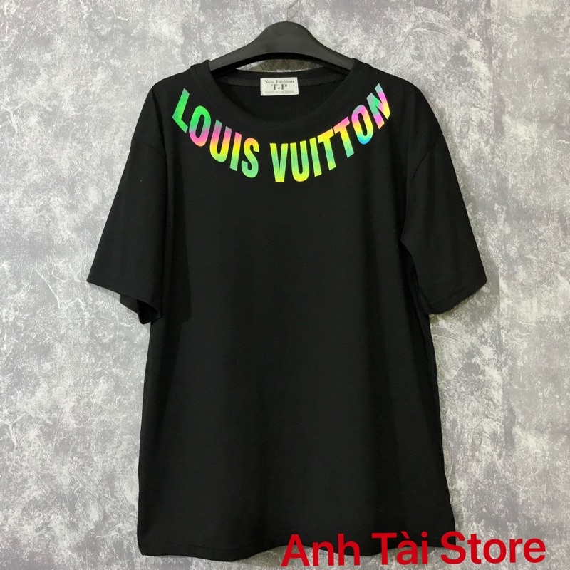 Áo thun tay lỡ phản quang phông Unisex nam nữ chất Premium Cotton oversize đến 75kg form rộng LUONVUITUOI A001 | WebRaoVat - webraovat.net.vn