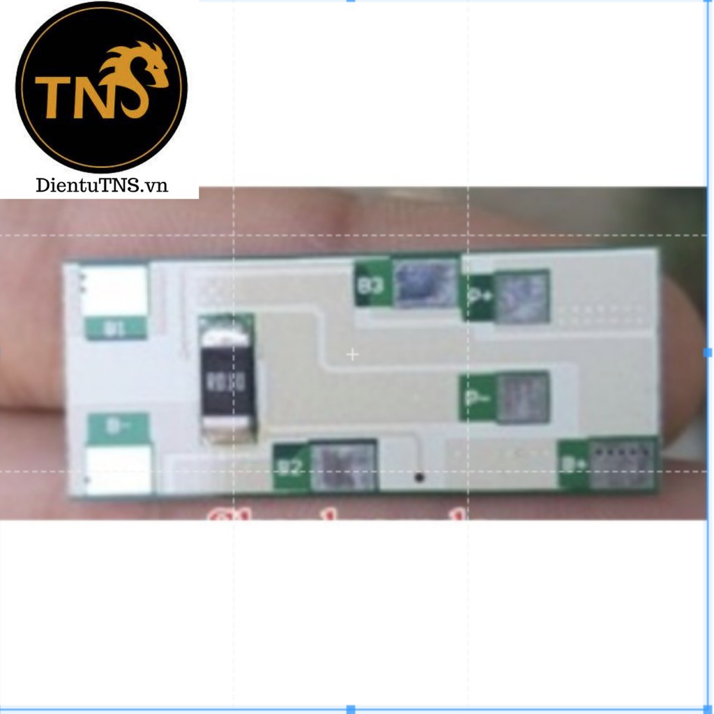TNS. Mạch 4S 14V-8A Bảo Vệ Pin Li-Ion Ghép Sạc Với Mạch Zin