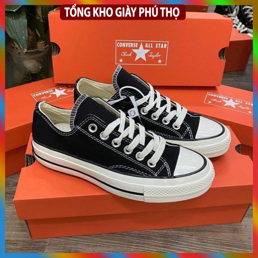 Giày Thể Thao CV Classic Màu Đen ⚡️FULL BOX BILL⚡️ giày sneaker Cv basic nam nữ siêu hot dễ phối đồ 2021
