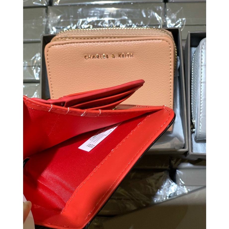 Ví gập đựng thẻ ví nữ CNK trần trám mẫu mới.