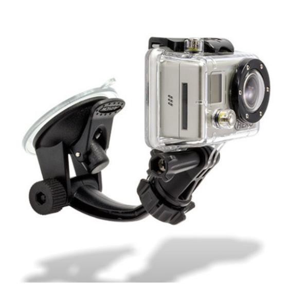 KEM106 -  Đế hít chân ko gắn kính ô tô phục vụ camera hành trình GoPro, Sjcam, ... 45 6