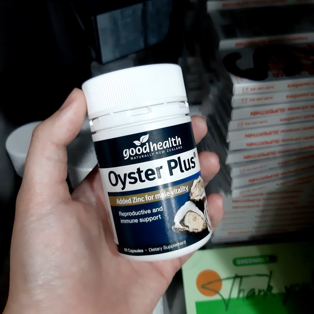 Tinh chất hàu New Zealand Good Health Oyster Plus tăng cường sức khỏe sinh lý nam giới