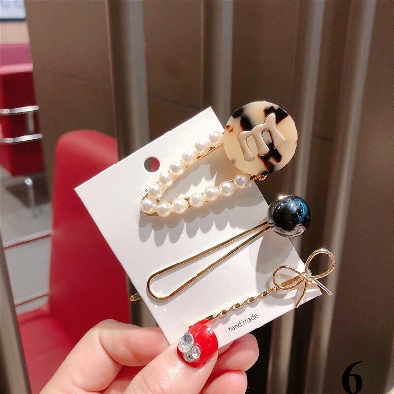 Set kẹp tóc hàn quốc