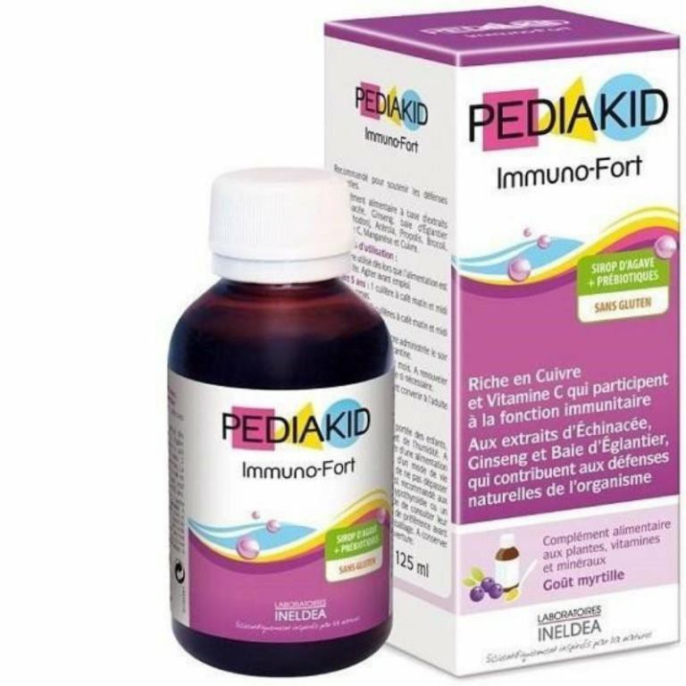 Pediakid Immuno - Fort Giúp Tăng Cường Miễn Dịch, Sức Đề Kháng Tự Nhiên Cho Bé - Pháp