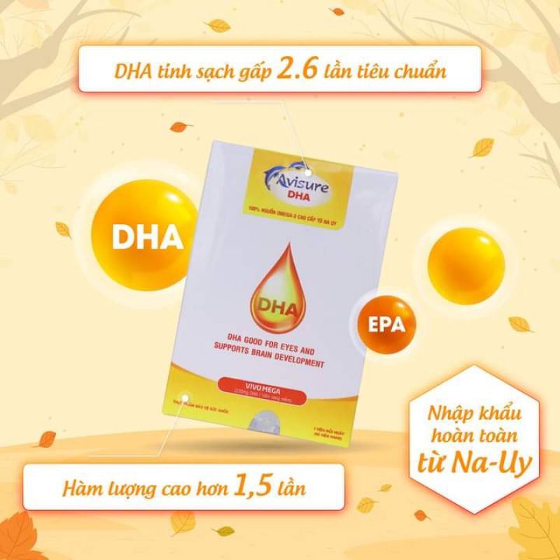 Avisure mama + DHA + Canxi Hical - bổ sung canxi, DHA, EPA, vitamin và khoáng chất cho mẹ bầu