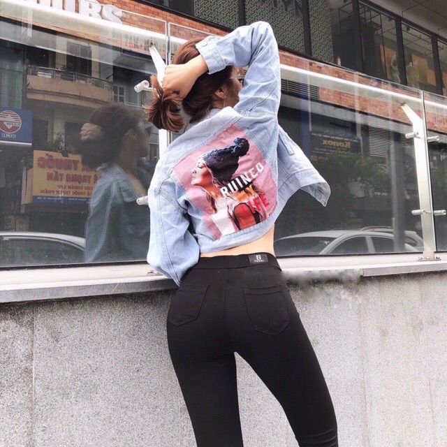 Quần legging freeship Quần legging cạp lưng cao 4 túi gen bụng nâng mông loại 1