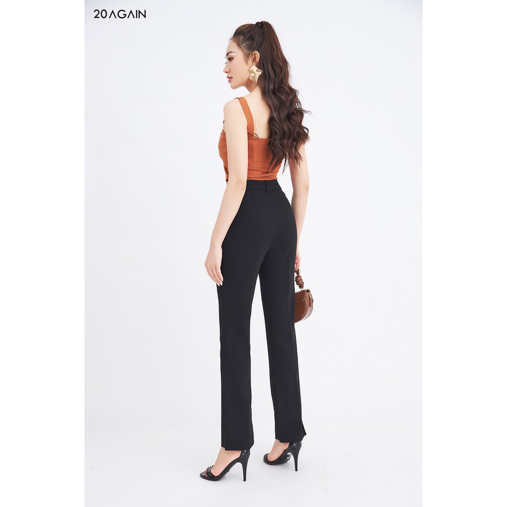 Quần Âu 2 túi chéo 20AGAIN QAA1584 | BigBuy360 - bigbuy360.vn