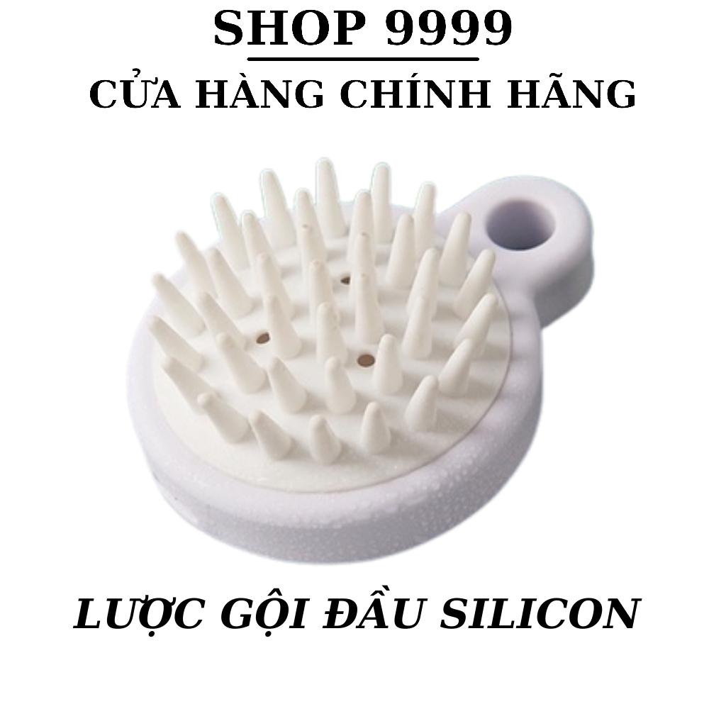 Lược Gội Đầu Silicon Muji Mềm Massage Da Đầu Kích Thích Mọc Tóc Giảm Rụng Tóc Nhật Mát Xa Giảm Rụng Tóc SHOP 9999