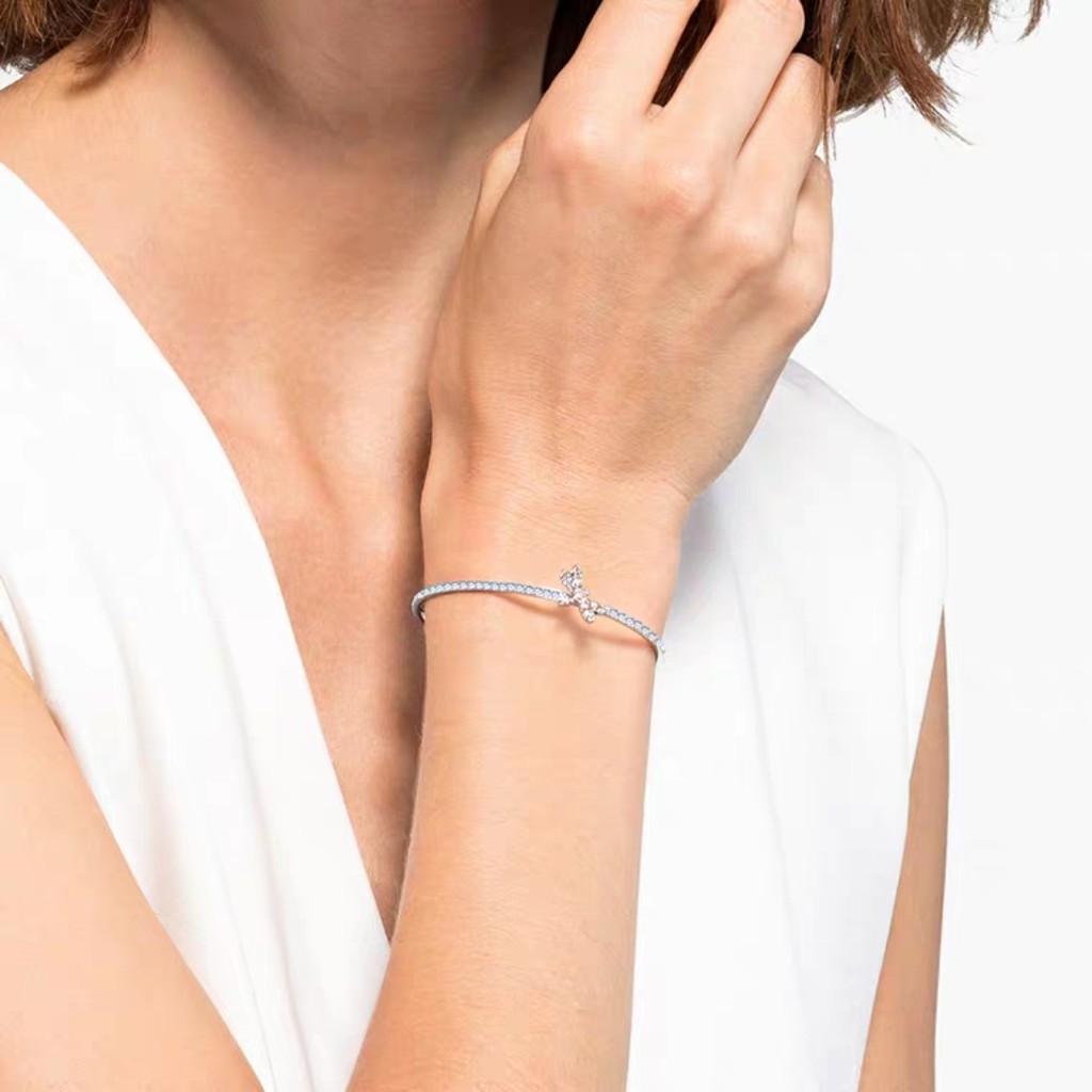 2023 NEW Fashion 18K Rose Gold Silver Plated Dragonfly Bracelet