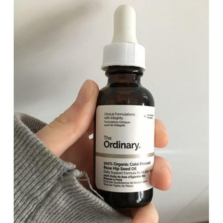 Dầu dưỡng 100% Organic Cold-Pressed Rose Hip Seed Oil - The Ordinary (chính hãng)