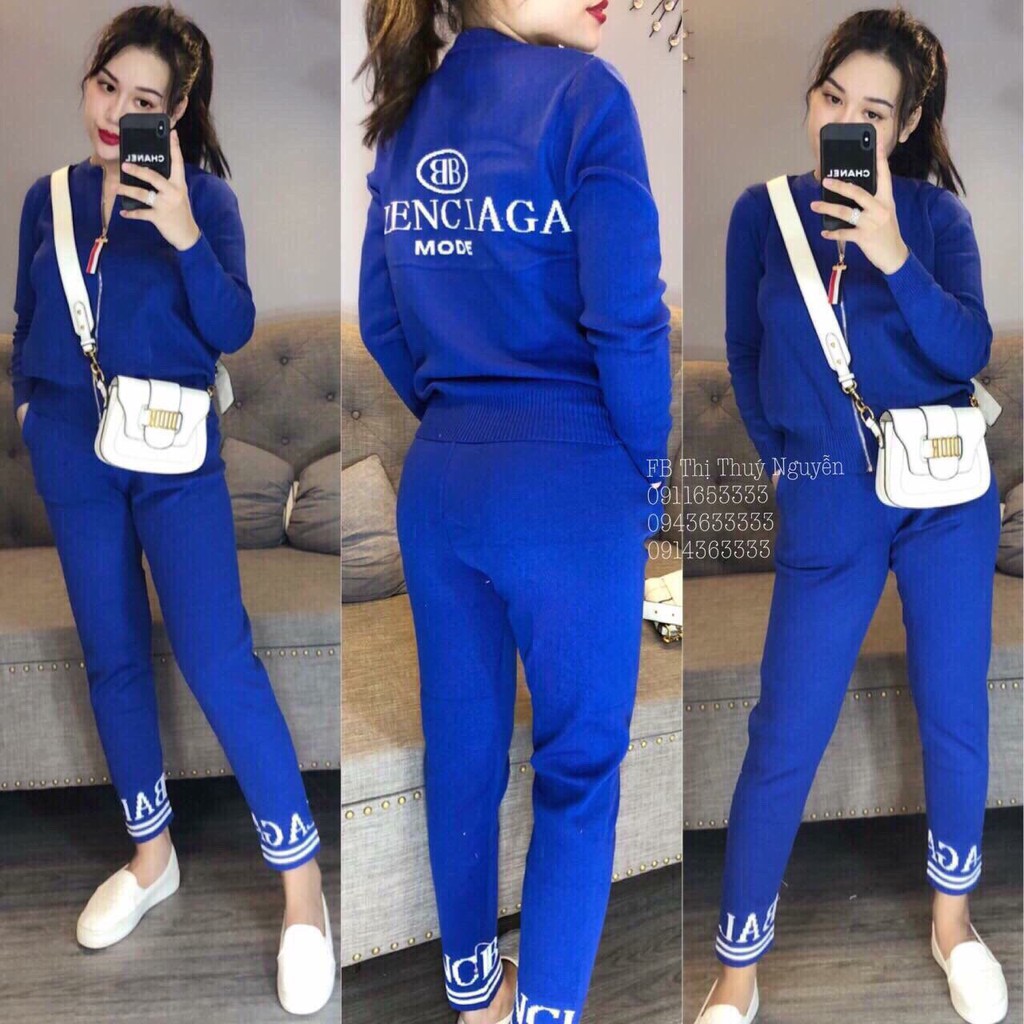 HOT TREND Bộ Nỉ BALENCI.GA Cực Chất