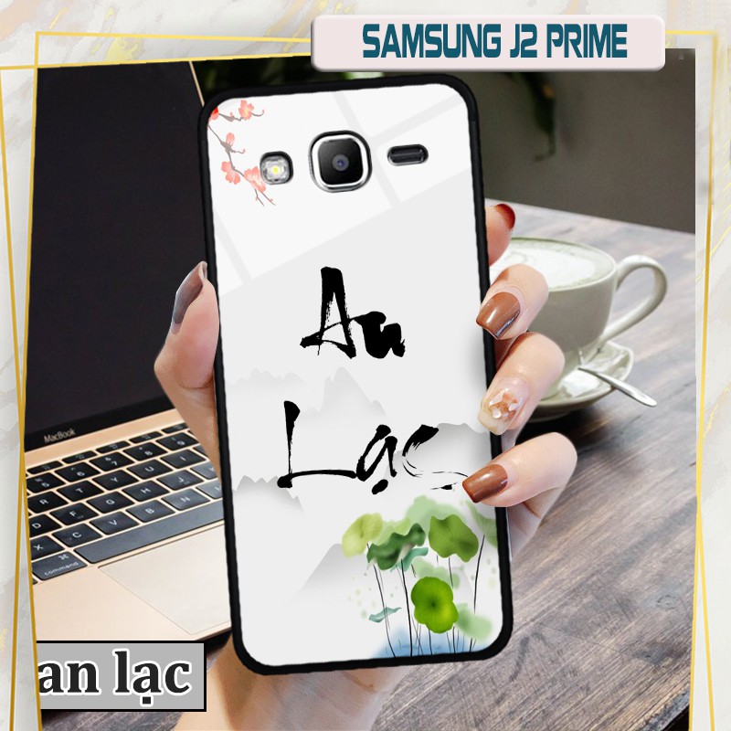 Ốp lưng kính 3D Samsung Galaxy J2 Prime- chữ thư pháp ý nghĩa