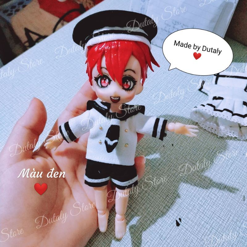 Ob11 - Set 42- các loại mũ cho búp bê ob11, nendoll, ddf, UFdoll, ymy
