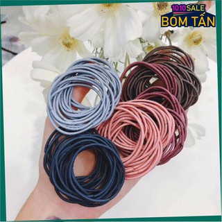 Combo 10 dây thun cột tóc mix 5 màu