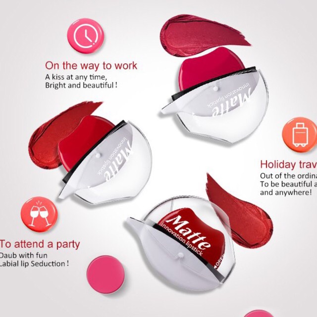 SON BẶM MÔI LÌ MENOW MATTE INNOVATION LIPSTICK | BigBuy360 - bigbuy360.vn