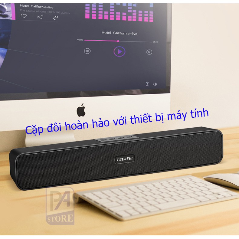 [Free Ship] Loa Thanh Đôi Soundbar 2.2 Bluetooth E91 10W, Pin dung lượng lớn, âm thanh sống động, Hổ trợ thẻ nhớ,USB