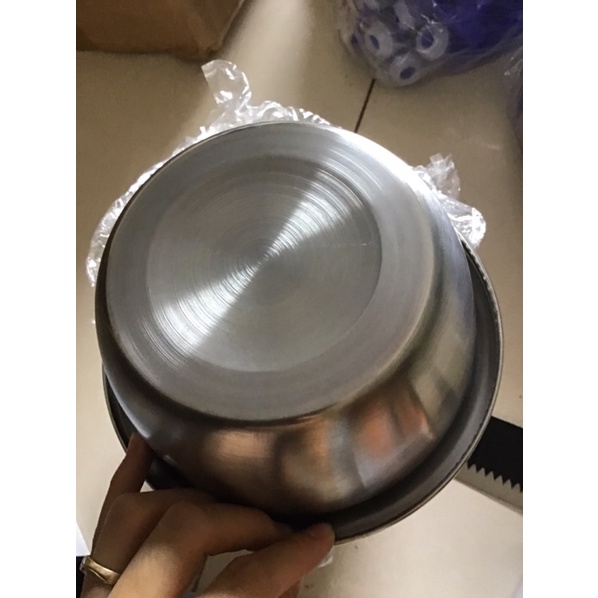 Bát inox sâu lòng ,bát rửa mặt inox trong spa