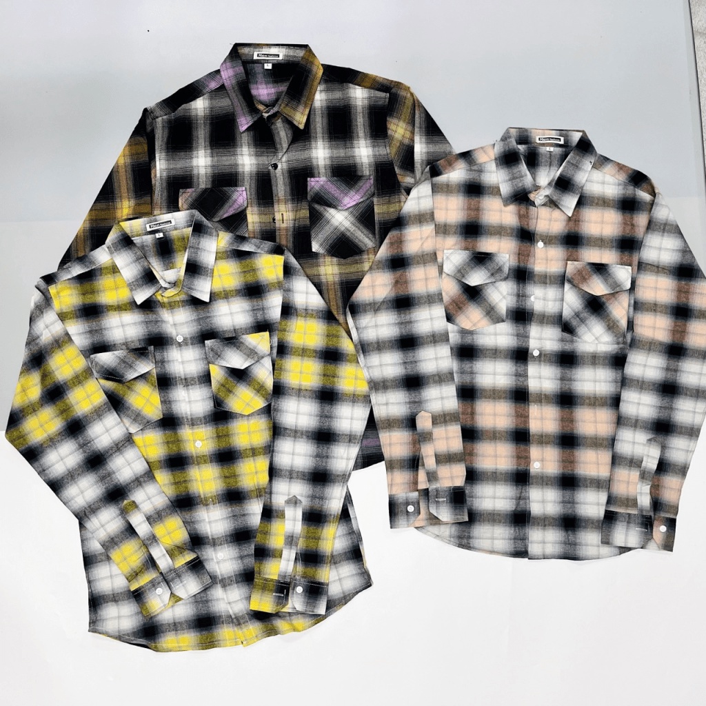 (Free Ship) MẪU HOT Áo Sơ Mi Caro Nam Nắp Túi Tay Dài Trơn Vải Cotton Dày Dặn Hàng XỊn Y HÌnh Shop Tự CHụp HK HHp Fashio