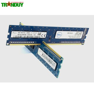 RAM PC 4GB BUSS 1333/1600Mhz Hàng Tháo Máy Bộ DellHP Likenew BH 12 tháng