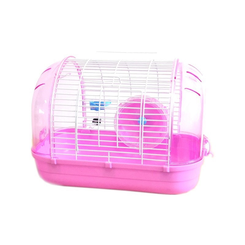 Lồng tổ chim mica mái vòm. Lồng mica nuôi hamster. Lồng phi thuyền nuôi hamster