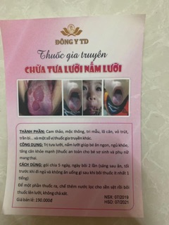 Nấm Lưỡi Tưa Lưỡi