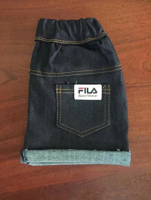 Quần ngố jean cho bé