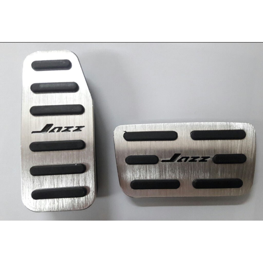 Ốp Chân Phanh Chân Ga Xe Honda JAZZ 2018 2019 2020 2021 - 2 miếng chịu lực tốt, bám chân, tăng ma sát