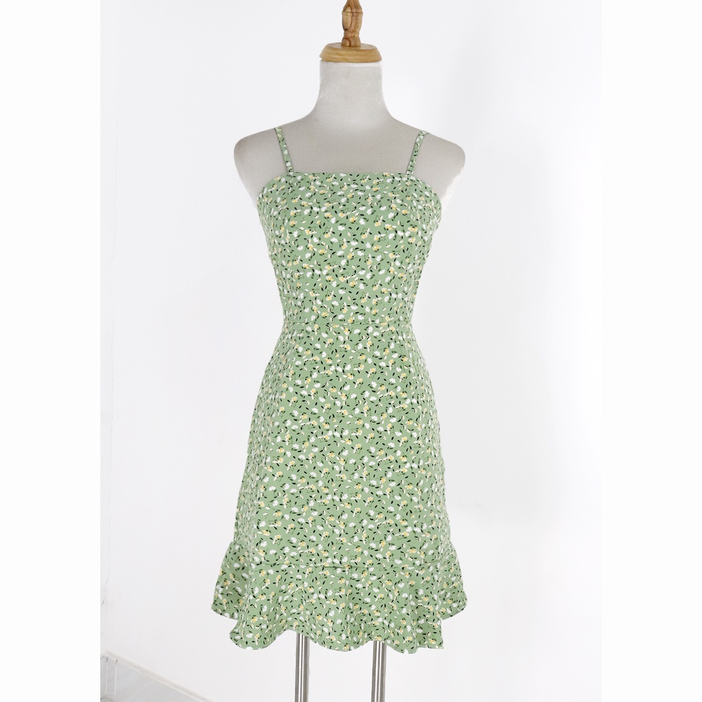 Đầm 2 dây hoa nhí dễ thương Rolisa RD063