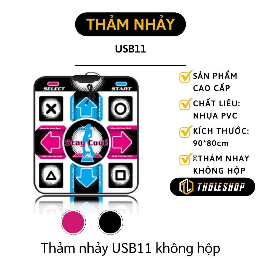 Thảm Nhảy - Dụng Cụ Thư Giãn, Thảm Nhảy USB11, Cải Thiện Khả Năng Nhảy Tại Nhà 7541