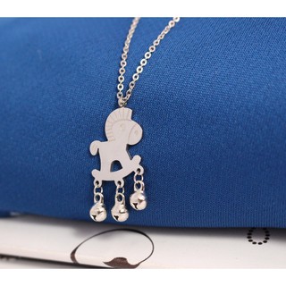 Dây chuyền titan con ngựa có 3 chuông