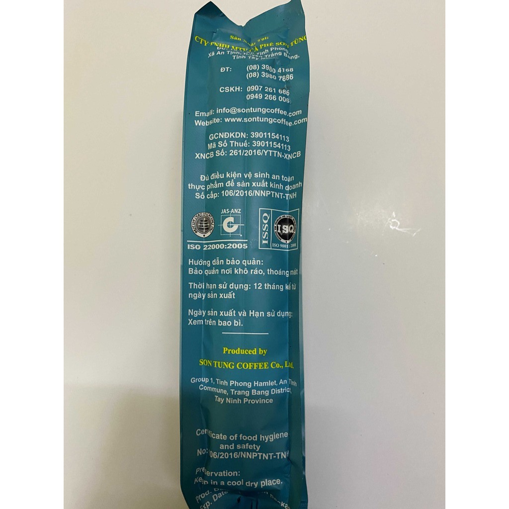 CÀ PHÊ SƠN TÙNG XANH SỐ 2 - SỐ 4