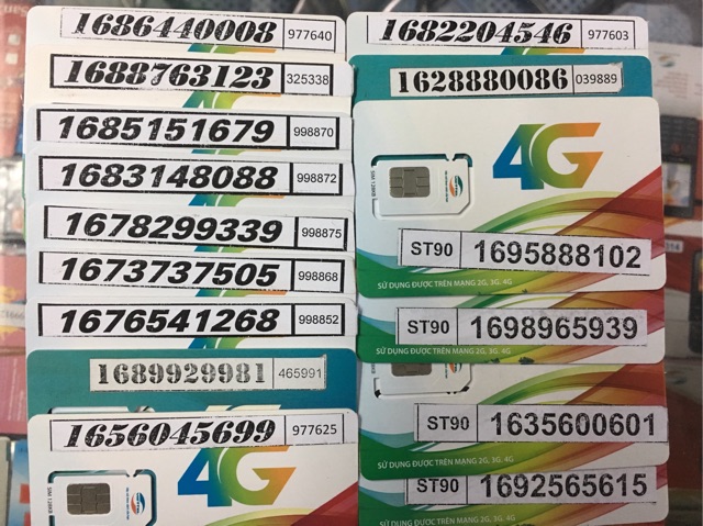 Sim Viettel 11 số đẹp gói V90