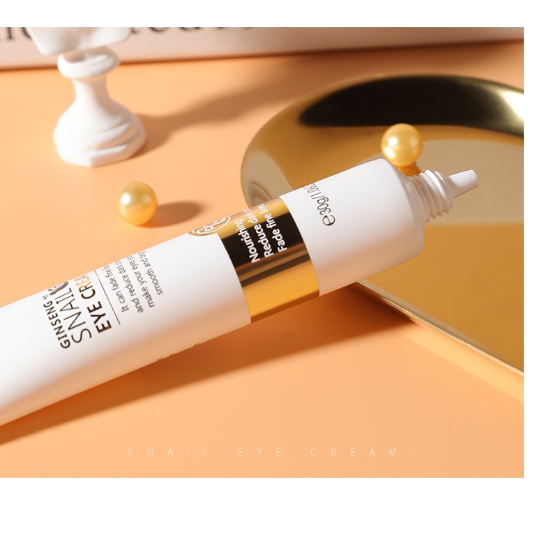 (Hàng Mới Về) Kem Dưỡng Da Mắt Laikou Tinh Chất Ốc Sên Và Nhân Sâm Chống Lão Hóa 30g | BigBuy360 - bigbuy360.vn