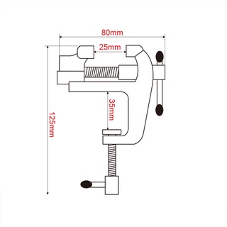 Eto Kẹp Mạch Mini - Loại Kẹp Bàn
