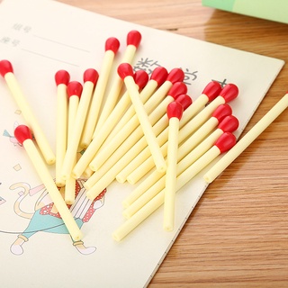 Bút bi hình que diêm ngộ nghĩnh mực xanh hynbee dễ thương
