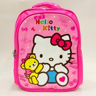 Ba lô đi học cho bé gái cấp 1 hình Kitty - Ngựa Pony - công chú Elsa
