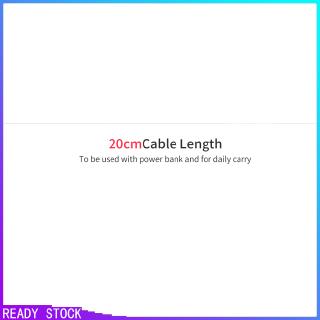 PG【COD】Dây Cáp Sạc Dux Ducis K-Two Micro 100cm+20cm