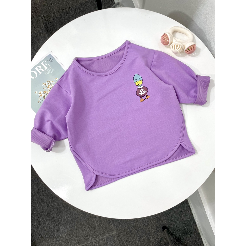 Áo thun dài tay thu đông ACV-Baby soc cho bé trai/ bé gái