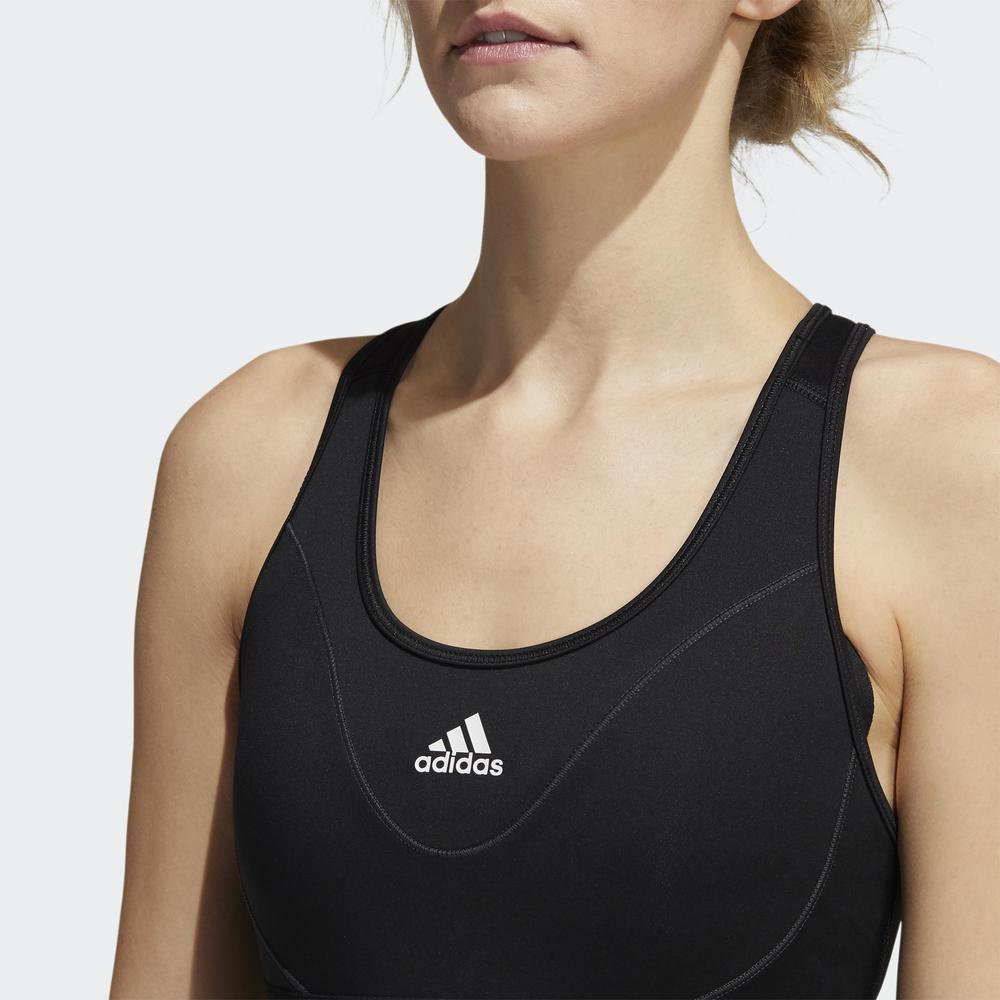 Áo Ngực Thể Thao adidas TRAINING Nữ Áo Bra Phản Quang Medium Support Believe This Màu đen GR8250