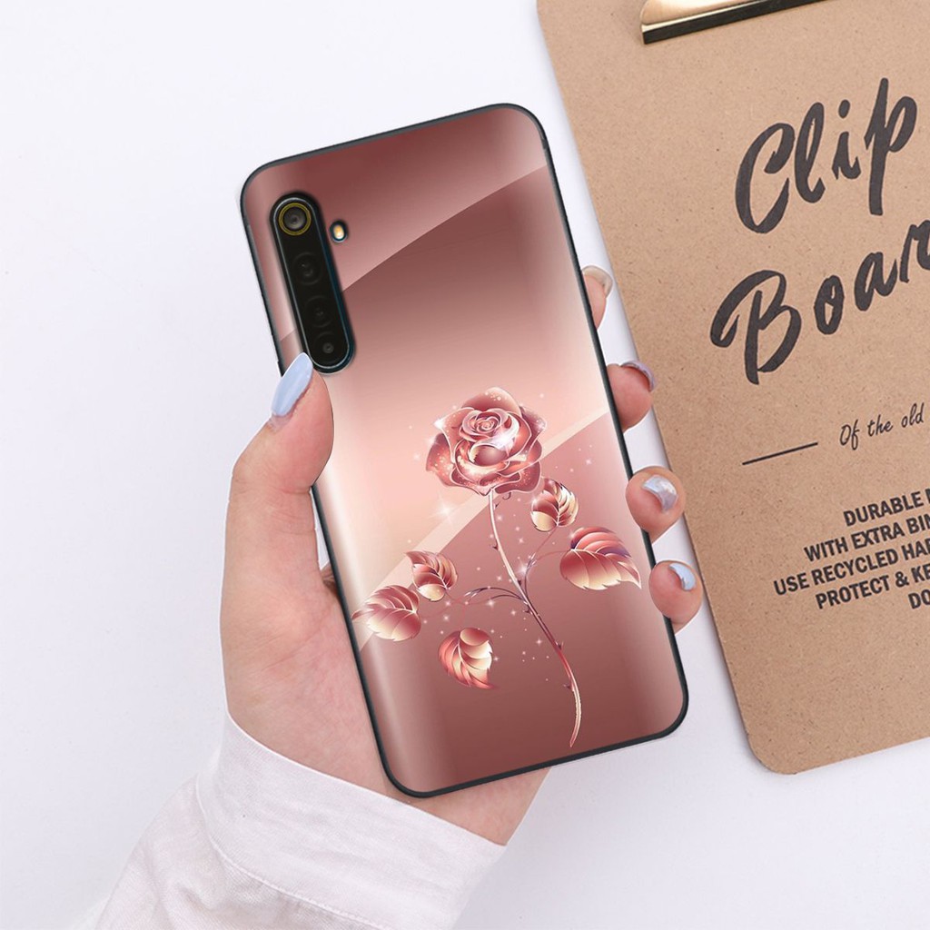 Ốp lưng Realme 6 hình hình hoa, thiên nga, đẹp thời trang - CAO CẤP - SANG TRỌNG