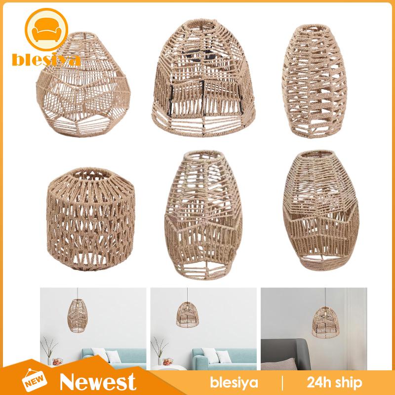 Chụp Đèn Dây Thừng Treo Trang Trí Bàn Ăn