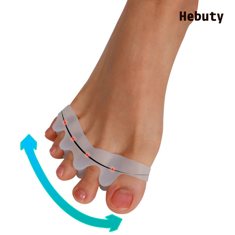 Dụng Cụ Tách Ngón Chân Giảm Đau Bằng Silicone Gel
