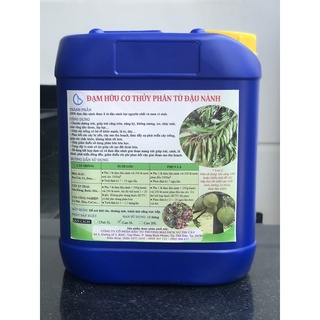 Phân bón hữu cơ đậu nành kích rễ, dưỡng trái, lá khỏe dùng cho rau màu, cây cảnh và cây ăn trái (can 5 lít)