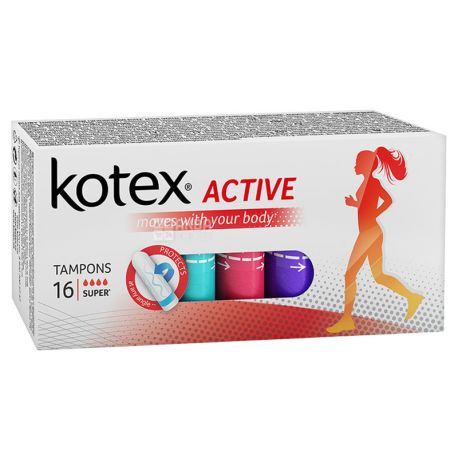 TAMPON Kotex Nhập Khẩu (16 miếng/hộp)